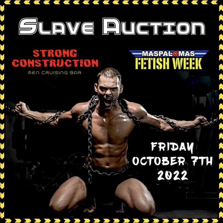 Slave Auction event Maspalomas Fetish Pride